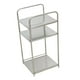 thumbnail image 2 of Rack de almacenamiento ,estante de almacenamiento de acero de acero inoxidable de 3 niveles de servicio pesado ,estantes de almacenamiento de metal para la oficina de despensa de cocina, 2 of 8