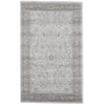 thumbnail image 1 of Unique Loom La Jolla Collection Tone Traditional Area Rug, 3 Feet 3 Inch x 5 Feet 3 Inch, Light Gray/Dark Gray, 1 of 2