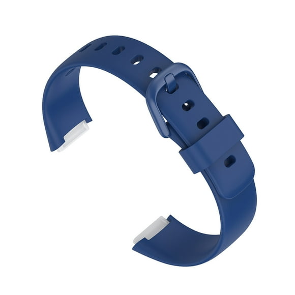 fastboy Sport Silicone Replacement Smart Watch Band Sweatproof Waterproof Wristband Watchbands Fitness Straps Compatible for Fitbit Luxe Dark Blue
