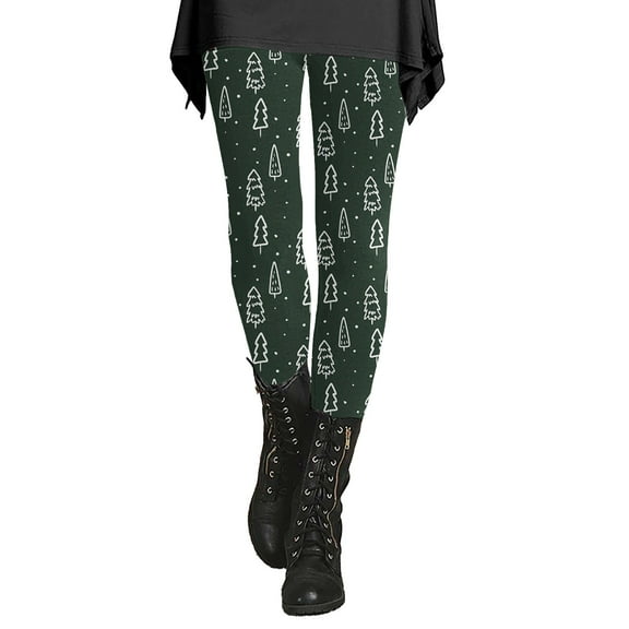 Outfmvch Christmas Leggings for Women Christmas Pants for Women Gym Leggings for Women Fleece Pants Women Pants for Women Fleece Sweatpants Women Wide Leg Sweatpants Army Green L