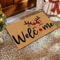 thumbnail image 6 of Christmas Doormat Christmas Cartoon Doormat Bathroom Living Room Welcome Door Decoration Floor Mat Holiday Party Decoration, 6 of 6