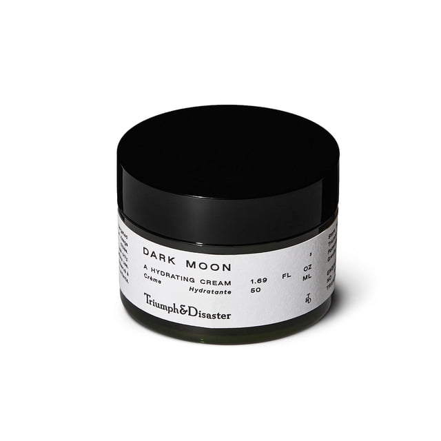 TRIUNFO Y DESASTRE | Crema Hidratante Luna Oscura | Hidratante facial - Crema de noche para hombres 1.7 oz