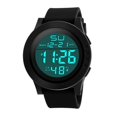 thumbnail image 2 of Reloj deportivo de lujo militar de cuarzo digital, resistente al agua y con LED para hombre, color negro, 2 of 4