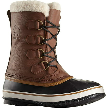 sorel men's 1964 pac t snow boot, hickory / black, 8.5 d (Best Sorel Boots For Snowshoeing)