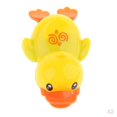thumbnail image 1 of 1 par de juguetes de actividad de juego de baño de baño de baño de baño de amarillo de amarillo de natación de plástico Zulema Wind Up Duck Toy, 1 of 8