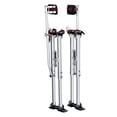 thumbnail image 3 of Drywall Stilts, 36''-50'' Adjustable Aluminum Tool Stilts with Protective Knee Pads, Durable and Non-slip Work Stilts for Sheetrock Painting, Walking, Taping, Silver, 3 of 4
