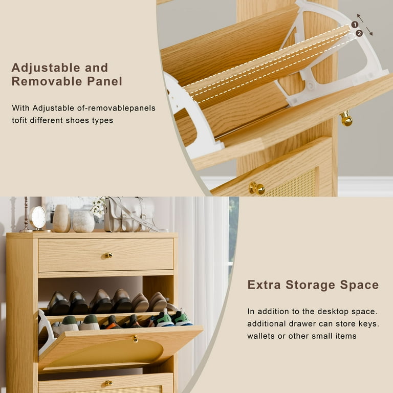 Entryway shoe storage walmart hotsell