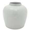 thumbnail image 5 of 10" White Porcelain Ginger Jar, 5 of 7