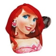 thumbnail image 2 of Disney's The Little Mermaid Ariel Red Colored Cap With Fake Ponytail, 2 of 2