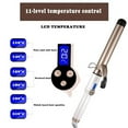 thumbnail image 2 of Electric Curling Iron, Ceramic Tourmaline Curl Wand Barrel,9/13/19/22/25/28/32/38mm Hair Curler Iron LCD Display With 11 Heat Setting Hair Curler, 2 of 9