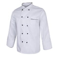 thumbnail image 6 of Unisex Chef Coat with Long Sleeve Restaurant L ., 6 of 8