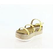 Steve Madden Kailee Women's Sandals & Flip Flops Citron Size 8.5 M