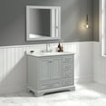 thumbnail image 2 of 36" Freestanding Bathroom Vanity with Sink & Mirror - Metal Grey, 2 of 14