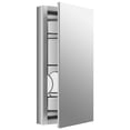 thumbnail image 6 of Kohler K-99001-NA 30 x 15 in. Verdera Aluminum Medicine Cabinet with Adjustable Magnifying Mirror & Slow-Close Door, 6 of 6