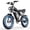 20''Peak 2000W 48V/25AH, variant on Peak 1500W Electric Bike for Adults, Max 70 Miles/28Mph,48V 15.6Ah E-Mountain Bike, 20"Fat Tire Full Suspension Disc Brakes Electric Bicycle