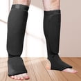 thumbnail image 2 of Wweixi 1 Pair Shin Instep Guards MMA Supplies Training Protection Elastic Protector and Black L 1Set, 2 of 6
