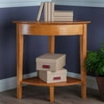 thumbnail image 5 of Winsome Wood Studio Home Office Corner Table, Honey Finish, 5 of 6