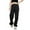 Black, variant on Oplxuo Women's Hiking Pants Convertible Quick Dry Lightweight Zip Off Fishing Travel Safari Pants