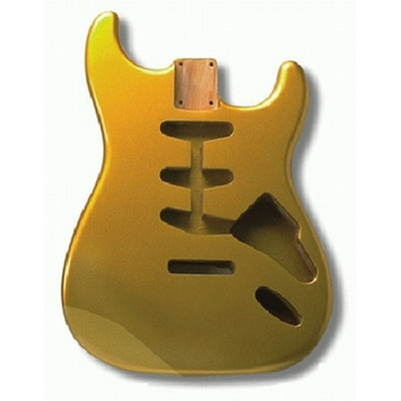 Shoreline Gold Finished Replacement Body for Stratocaster