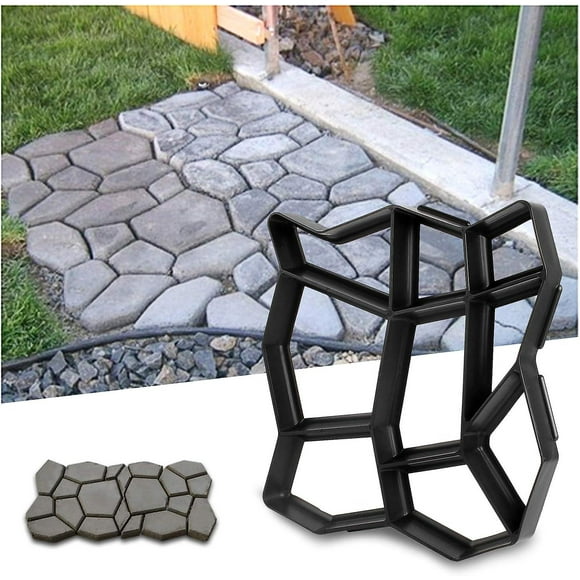 Moule Bton Forme Trottoirs Coffrage Forme Plastique Formes Pour Bton Dalles Pour Le Jardin 42,5 X 42,5 X 4 Cm