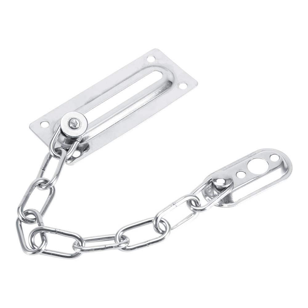 Mgaxyff Stainless Steel Safety Guard Door Chain Security Lock Latch