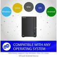 thumbnail image 2 of BUFFALO LinkStation 720 16TB 2-Bay Home Office Private Cloud Data Storage with Hard Drives Included/Computer Network Attached Storage/NAS Storage/Network Storage/Media Server/File Server, 2 of 4