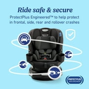 Graco EasyTurn 360 2-in-1 Convertible Car Seat, Cyran, Black