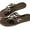 2517 Bronze, variant on StarBay Women's Metallic Rainbow Sequin Strap Flat Thong Sandal Flip-flops