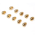 thumbnail image 1 of Fit Closely Clear Lettering M6 Thread Brass Nozzle, Smooth Contact Surface Threaded Nozzle, For 1.75 Mm Consumables V5 Print Head 3D Printers V6 Print Head ANGGREK Printer Head, 1 of 8