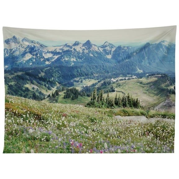 Society6 Hillary Murphy Wildflower Meadow 50" x 60" Tapestry