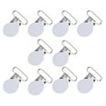 thumbnail image 4 of 10Pcs 25mm Round Suspender Braces  Strap Men Suspender Clips Sheet Straps Holder Fasteners Clips Bed Sheet Clips Fasteners Clips, 4 of 8