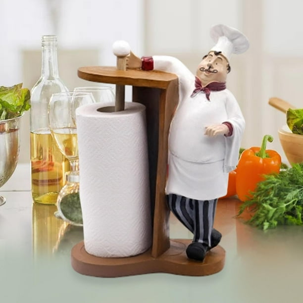 Italian chef paper towel holder sale