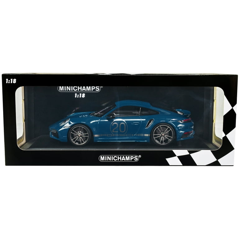 Voiture miniature PORSCHE 911 991 II GT3 RS MIAMI BLUE MINICHAMPS