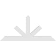 thumbnail image 4 of 84"W x 38 1/2"H x 4"D x 6"F, 11/12 Pitch, Saratoga Architectural Grade PVC Gable Bracket, 4 of 8