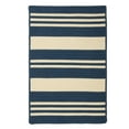 thumbnail image 2 of Colonial Mills 2' x 11' Blue and Beige Reversible Rectangular Handcrafted Area Throw Rug Runner, 2 of 2