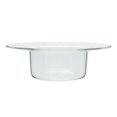 thumbnail image 1 of 120ML/250ML Desert Bowl Ice Cream Bowl Salad Bowl Straw Hat Shape Bowl Transparent Glass Material 2 Capacities to Choose, 1 of 4