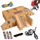 thumbnail image 2 of Tech Finger Skateboard Kit Finger Bike Bmx Mini Tvåhjulig Scooterbräda Skate Fingers Sport Träning Rekvisita Ramp Skate Park Leksaker Pop [DB], 2 of 5