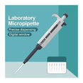 thumbnail image 2 of Micropipette,Laboratory Automatic Pipette,Digital Adjustable Plastic Pipette ,Easy to Operate, 2 of 6