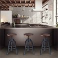 thumbnail image 1 of Armen Living Tabouret de Bar Réglable Tribeca en Gris Industriel, 1 of 8