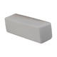 thumbnail image 3 of Cojín cómodo para reposabrazos de sofá con funda de almohada extraíble y lavable, almohadilla para reposabrazos para sofá, sillón, hogar, sala de gris claro, 3 of 8