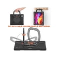thumbnail image 4 of iPad Pro 12.9 Case 2022 2021 6th 5th Generation, Shockproof Cover with Pencil Holder and Rotating Kickstand Hand Strap / Shoulder Strap, 4 of 7