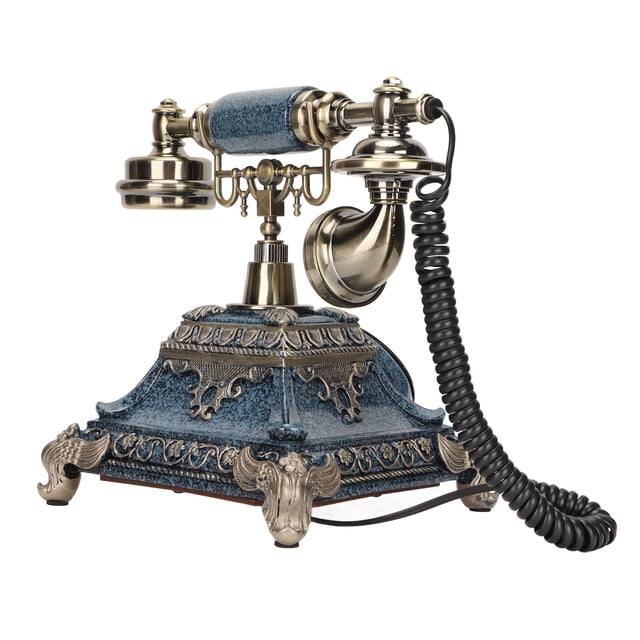 Teléfono Antiguo, Pantalla De Función IP FSK DTMF Teléfono Retro De Escritorio Para El Hogar Para El Hotel Para La Oficina