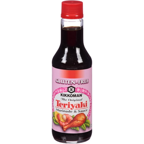 Kikkoman Gluten Free Teriyaki Marinade Sauce 10 Fl Oz Pack Of 12 Walmart Com Walmart Com