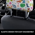 thumbnail image 6 of Headrest Covers for Cars Accessories Interior for Women Men 2Pcs - Funny Cute Parrot Flower Letters Head Rest Cover for Car Decorations, Car Headrest Cover for Car Decor Interior, 6 of 8
