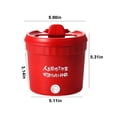 thumbnail image 3 of HIBIBUD 2026 New Mini Electric Rice Cooker Hot Pot Portable Ramen Pot for Steaming Stir-Frying Porridge and Soup Multi-Cooker Appliance, 3 of 6