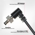 thumbnail image 4 of Cable de alimentación Alvin's Cables Atomos Monitor en ángulo recto DC 5,5x2,1, 4 of 5