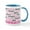White/Blue Inside, variant on CafePress - Breast Cancer Awareness Save Al - 11 oz Ceramic Mug - Novelty Coffee Tea Cup