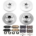 thumbnail image 2 of PowerStop Front and Rear Geomet Coated Brake Rotor and Pad Kit Fits: HYUNDAI Select Models CRK5844, 2 of 5