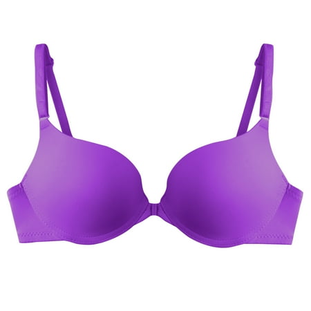 XIAfhje Womens Bras Front Closure Sale Promotion Clearance Sexy V Plunge Bras Lift Up Bra With Underwire Underwear Everyday Bra Soft Smooth Seamless Half Coverage Support Bra