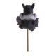 thumbnail image 4 of Figura de animal de decoración de perro de resina con forma de espiga, maceta para casa de muñecas, decoración de casa-C do, 4 of 6